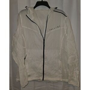 Pelliot Pocketable Rain Jacket White Upf 40 Water Repellent